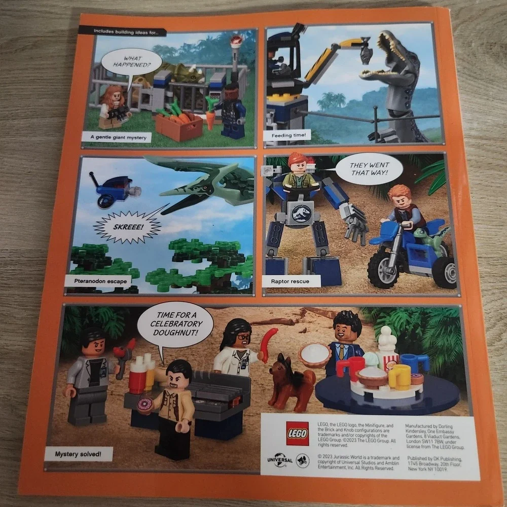 LEGO Jurassic‎ World Build Your Own Adventure Book